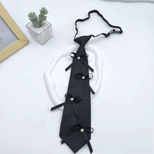 WININ Rhinestone Bowknot Decorative Bow Tie Adjustable Y2K Free Tie College Style Pre-Tied Ties Shirts Suits