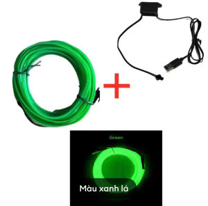 Đèn Led nhiều sợi 3M/5M trang trí xe hơi trang trí quán cafe nhà dercor dễ uốn cong tạo hình Yến Liên Beauty
