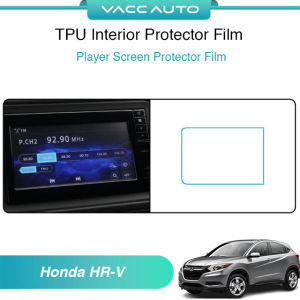 VACC AUTO Transparent TPU Interior Protector Film Scratch Resistant Protective Film For Honda HR-V RU 1st Gen 2016-2022 Car Accessories