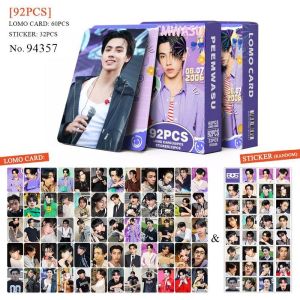 ELACCENT  92 miếng một hộp xe buýt Nam Bộ sưu tập nhóm thẻ ảnh peemwasu nhãn dán thẻ Lomo hai mặt