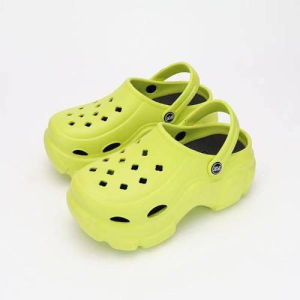 【COD】 Cartoon Sandals Clog Slippers Slipper for Women Korean Fashion DIY Sandals Thick Sole Non-slip Hole Shoes Summer Outdoor 2023 New