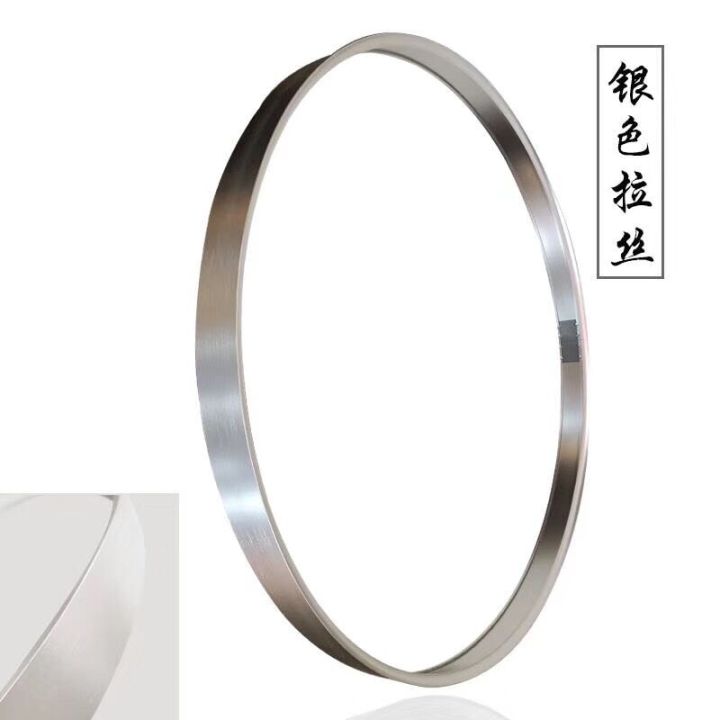 Aluminum alloy round empty frame line metal wire drawing simple