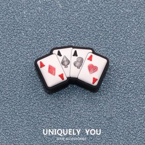 Cross shoes charm charm Shoe Buckle Hole Shoe Accessories Cartoon Cute Gesture  Car DIY Fun Fashion Shoes Accessories