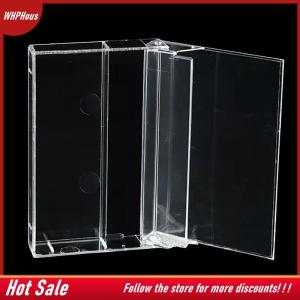 【COD】🔥🔥🔥 1Pc Cassette Tape Transparent Storage Box Audio Magnetic Recording Blank Tape Case Dustproof Box