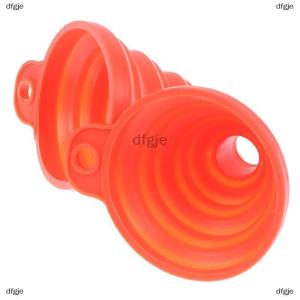 [COD] dfgje kangsiwen Graceful Collapsible Silicone Funnel Car Truck Motorcycle Gasoline Fill Transfer Tool