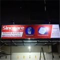 Plang toko lampu sorot. 