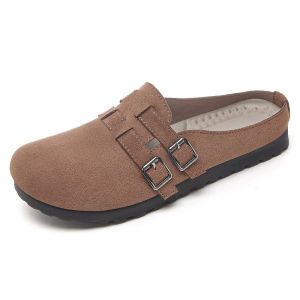 Free Shipping Boshi Ken WomenS Slip-On Sandals 2026 New Spring And Autumn Collection Versatile And Easy-To-Wear Flat-Soled