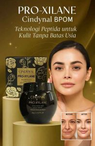 Cindynal Pro-Xylane Cream Anti Aging Wrinkle [BPOM] / Krim Keriput Wajah Anti Penuaan Dini with Hyaluronic Acid Mengencangkan Kulit