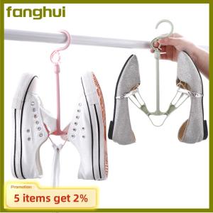 fanghui ชั้นวางรองเท้าอเนกประสงค์สำหรับแขวนผ้าบ้านชั้นวางรองเท้า Stand Creative SHOE Storage Organizer ตะขอแขวนผ้า windproof