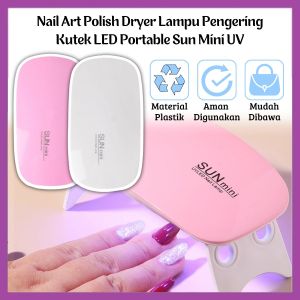 Nail Dryer Lamp Pengering Kutek LED Portable Sun Mini UV/Menicure Pedicure - FR GALLERY