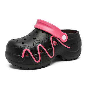 Free Shipping WomenS Summer New Style Outdoor Thick-Soled Sandals Breathable Non-Slip Trendy And Casual Beach Shoes With A Closed-Toe Design