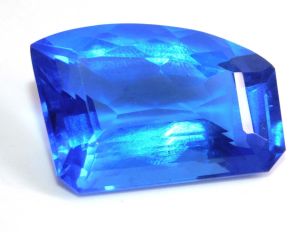 Natural Brazil Blue Topaz 65.0 Cts. Cushion Cut Eye Clean Grade Loose Gemstone