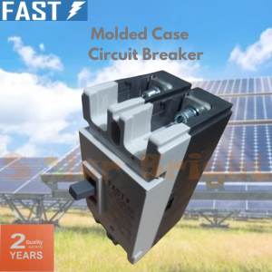 Fast DC MCCB SRM1-125L/2300 SRM1-160L/2300 SRM1-200L/2300 SRM1-250L/2300 2P 500V 100A 125A 160A 200A 250A Molded Case Circuit Breaker Heavy Duty Good Quality