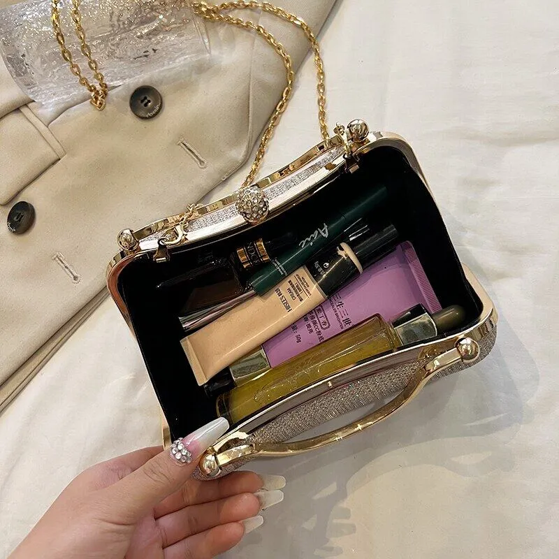 Evening Clutch Purse for Women Formal Handbags Sparkling Bag for