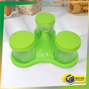 FH-C1246 Toples Kue Kering Lebaran Set Nampan Wadah Snack Tray Food Container/ Tempat Kue Set Nampan