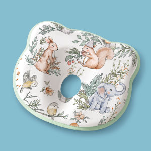 【Gift Box】Einmilk Baby Memory Shaping Pillow | Gentle Anti Flat Head Support for Newborns | Soft Comfort Sleep Pillow for Healthy Baby Head Shape