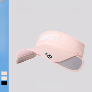 Quick Dry Outdoor Sun Hat Womens Large Brim Sporty Sun Hat Summer Anti-UV Cap Pull-out Retractable Brim