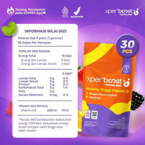 Expert Boost - Gummy Vitamin D 600 IU Anak dan Dewasa