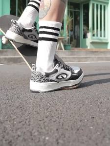 Qiaodan QC 4.0 Man Sneakers Fashion Leather Casual Non-slip Height-enhancing Trendy XM35240542