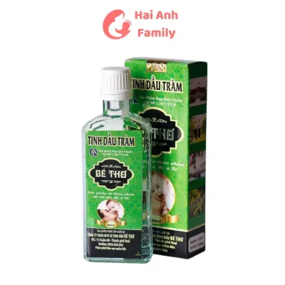 Tinh dầu tràm Bé Thơ chính hãng dầu tràm cho bé sơ sinh 50ml