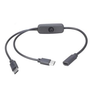 Loại C Splitter dây sạc Loại C Nữ Để 2 Nam Splitter dây sạc Với Thiết Bị Chuyển Mạch Cho Điện Thoại Máy Tính Bảng Đèn Fan Hâm Mộ