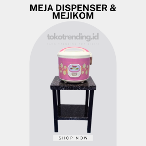 Meja Kecil Untuk Mejikom Galon Dispenser Meja Kompor 1 Tungku Meja Hias Display Pot Bunga