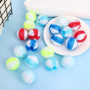 1 Chiếc Lưới Nylon Magic Bóng Giặt Giặt Máy Sấy Tóc Lưới Bắt Xơ Vải Tẩy Lông