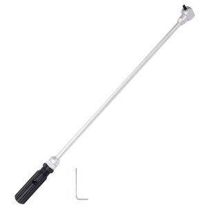 MYTHIS 90 Degree Angled Head Carburetor Adjustment Tool Angled Screwdriver Design 18.89in Length Pilot Screw Adjusting Tool Convenient Metal Construction 90 Degree Screwdriver Hard to Reach Screws