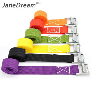 JaneDream 2M Motorcycle Bike Luggage Bag Tow Rope Strong Tie-Down Belt Cargo Straps