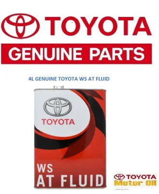 Toyota ATF Type WS ( Automatic Transmission Fluid ) 4L