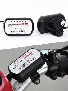 แบตเตอรี่รถยนต์ไฟฟ้า  ตัวบ่งชี้พลังงานที่ปรับเปลี่ยน วัดพลังงานสกู๊ตเตอร์ไฟฟ้า แสดงพลังงาน