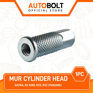 Mur Cylinder Head  Satria 2 Tak Kebo Lumba LSCM Malaysia 120 R Ru RX King RXKing RXK RXS RX S RXZ RX Z lock Blok Silinder Hed Nanas 8x41.3 Panjang