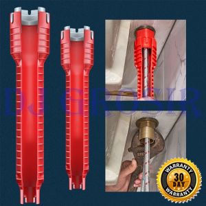Kunci Pas Wastafel Faucet Sink Installer Soket Keran Pipa Air 8 In 1 - 8513