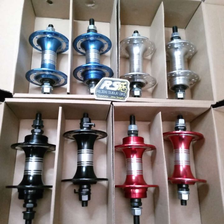 Hub Bearing 36 Hole OXO Double Drat Alloy Freewheel Sepeda Fixie