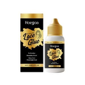 Hoegoa Lace Wig Styling Glue Gentle Formula Light Applied Daily Portable Styling Glue
