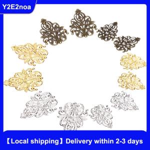 【Local shipping】 20Pcs Mix Filigree Crafts Hollow DIY Embellishments Findings Jewelry Accessories
