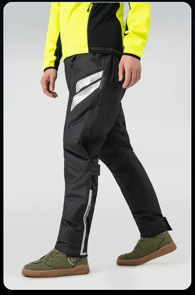 ROCKBROS Motorcycle Pant Winter Warm Windproof Reflective