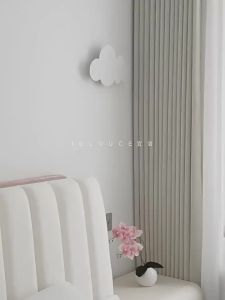 Solid Wood Simplicity Modern Bedside Table Cream Style White Side Cabinet Leather Minimalist Smart Bedside Cabinet Storage Cabinet PU Leather