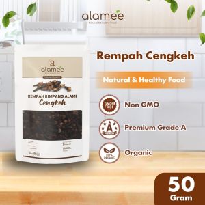ALAMEE Cengkeh Rempah Kering Organik Cloves Rimpang Organik Alami Bumbu Seasoning Masakan Masak 50gr