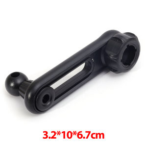 17mm Ball Head Car Phone Holder Accessory 360° Rotation Retractable Vent Dashboard Stand Base Extension Rod for IPhone Samsung