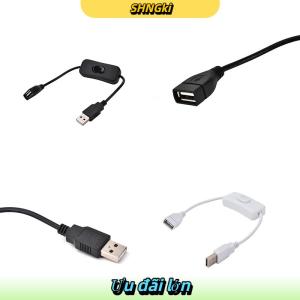 SHNGki Cáp USB với chuyển đổi điều khiển công suất cho Raspberry Pi Arduino USB On Off chuyển đổi