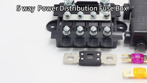 4 + 1 Cách An Toàn Bolt Loại hộp cầu chì 5 Ba Lan Thanh Xe Buýt hộp cầu chì Phân Phối Điện Cầu chì Chủ Cho Khác Nhau Nhu Cầu Điện