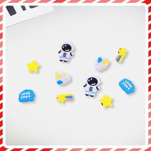 TAKIDTOO Jibbitz charms Shoe Buckle Hole Shoe Accessories DIY Decorative Buckle Fashion Accessories