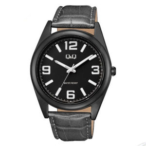 JAM TANGAN Q Q PRIA ORIGINAL QnQ Q68 A003PY Q&Q Q68A-003PY Men NG - Hitam - Kulit - Jam dunia JD18 # Jam Tangan Pria Jam Pria Jam Tangan Anti Air + JAM TANGAN QQ Q68 003PY JAM TANGAN QnQ Q68 A003PY JAM TANGAN Q&Q Q68A-003PY S003