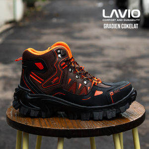 Sepatu Safety Ujung Besi Keren Original Terbaru Lavio Gradien