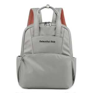 Tas Ransel Wanita Colorful Fox 2363 tas nilon anti air tas ransel remaja tas wanita