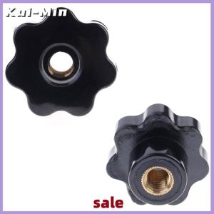 Kui-Min Plastic M4 M5 M6 M8 female thread seven star shaped head clamping nuts knob