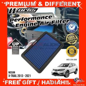 NISSAN X-TRAIL XTRAIL T32 2013 - 2021 WORKS ENGINEERING Performance Engine Air Filter *Life Time Warranty Car Accessories Aksesori Kereta