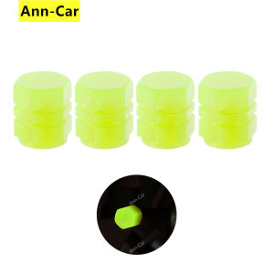 [Ann-car] 4 chiếc van vang huỳnh quang thông dụng/nắp van dạ quang/xe hơi & xe máy & xe van lốp xe đạp nắp van