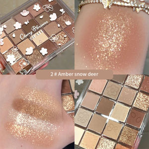 Glitter Matte Eyeshadow Palette Long-lasting Eyeshadows Shiny Eye Glitter Colored Shadows Palettes Eye Shadow Korean Makeup